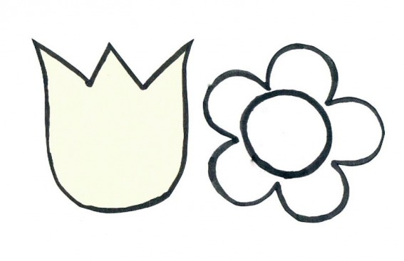 Detail Tulip Template To Print Nomer 33