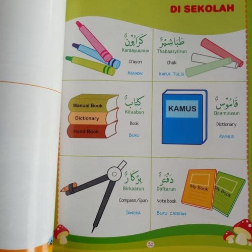 Detail Tulisan Arab Buku Nomer 3
