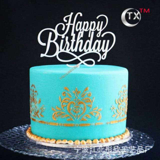 Detail Tulisan Happy Birthday Untuk Kue Nomer 22