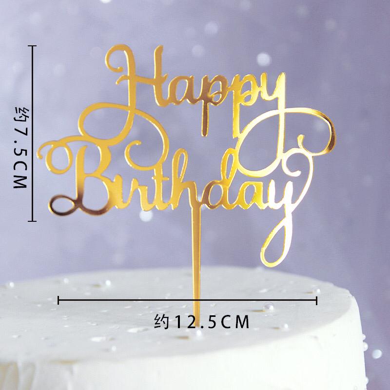 Detail Tulisan Happy Birthday Untuk Kue Nomer 5