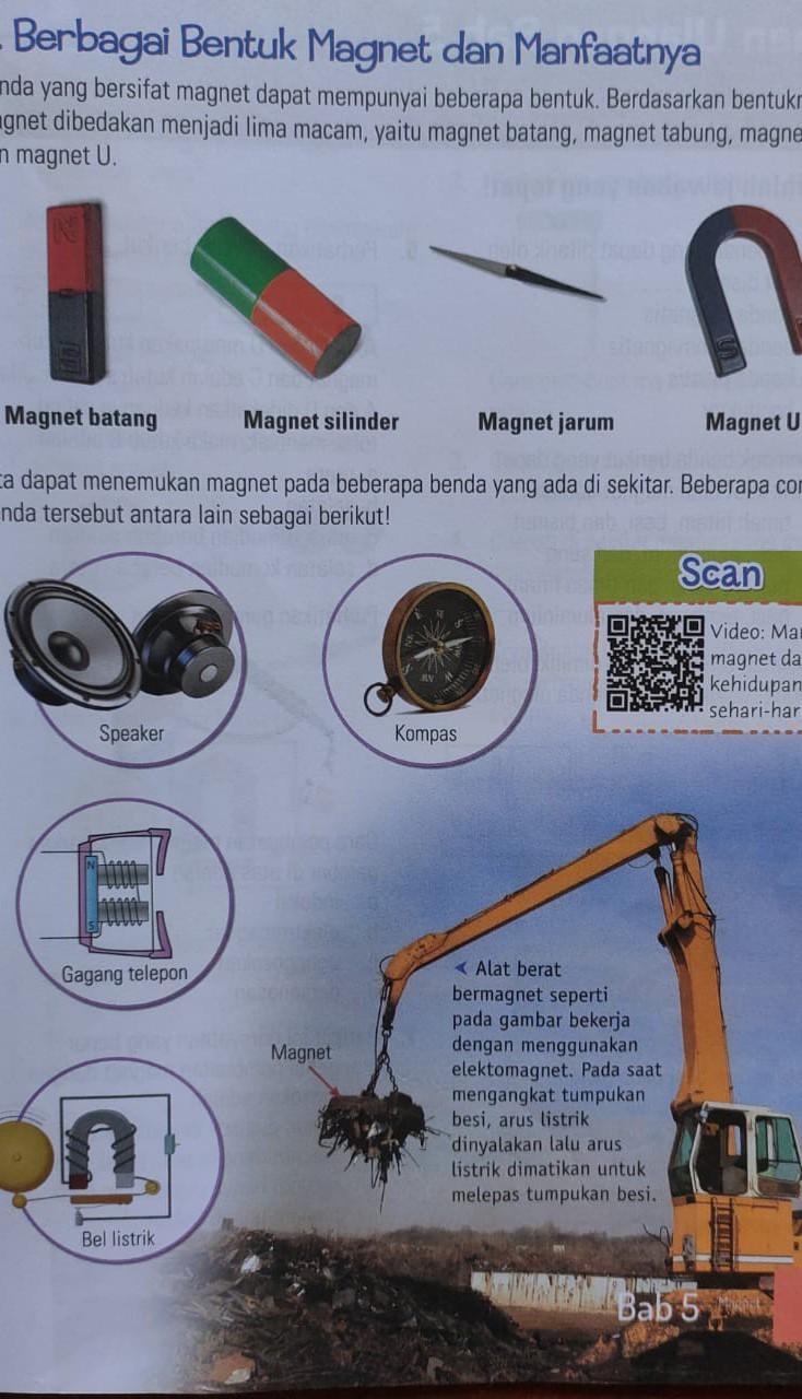 Detail Tuliskan 4 Contoh Bentuk Magnet Nomer 30