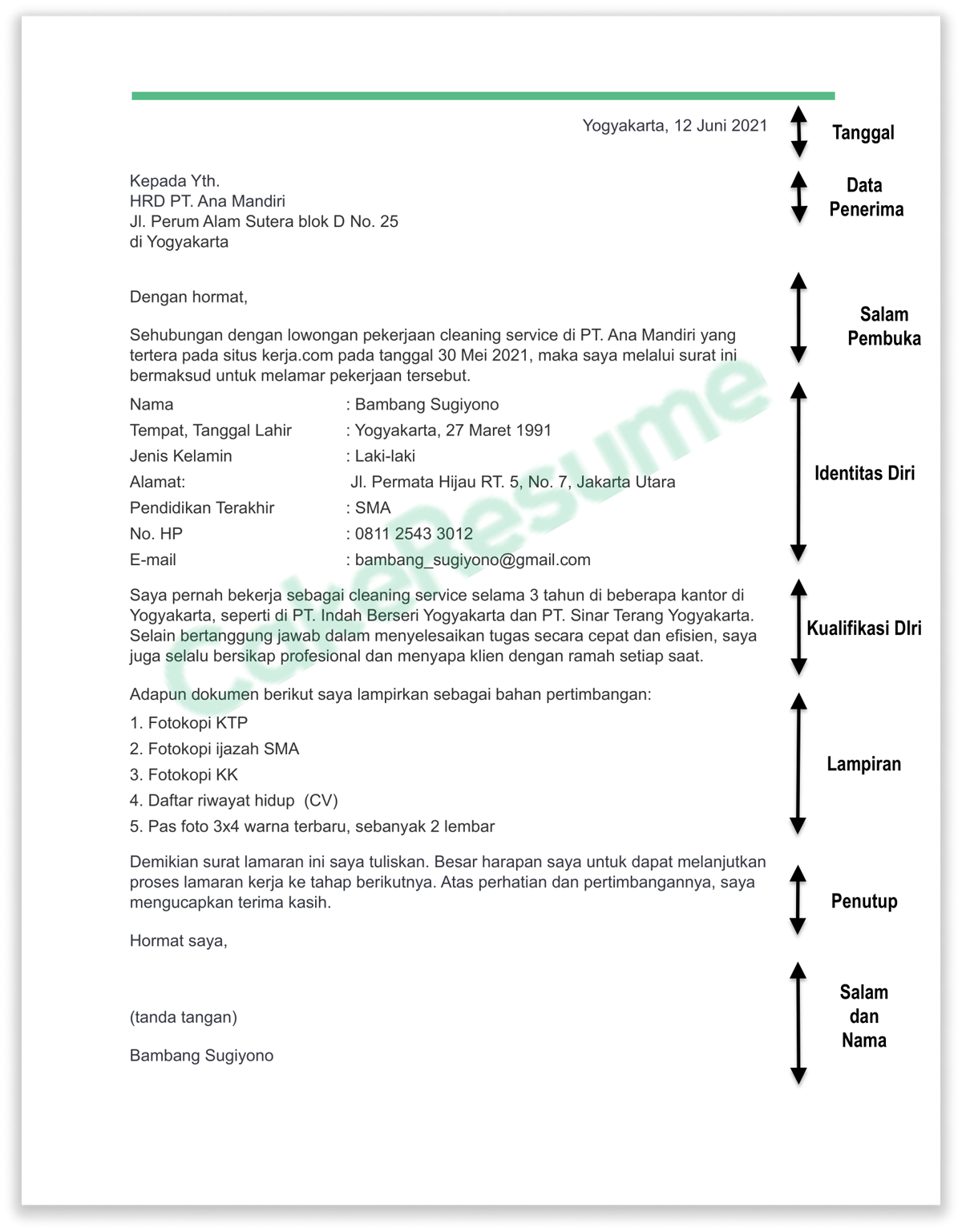 Detail Tuliskan Ciri Ciri Surat Yang Baik Nomer 33