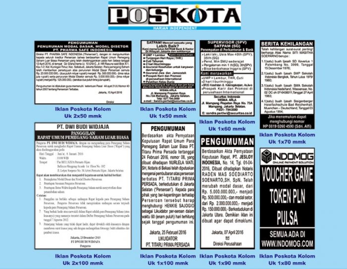 Detail Tuliskan Contoh Kalimat Iklan Nomer 44