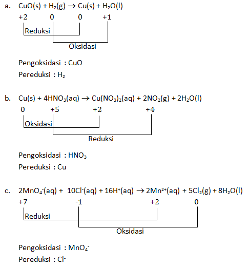 Detail Tuliskan Contoh Reaksi Autoredoks Dan Tentukan Perubahan Bilangan Oksidasinya Nomer 15