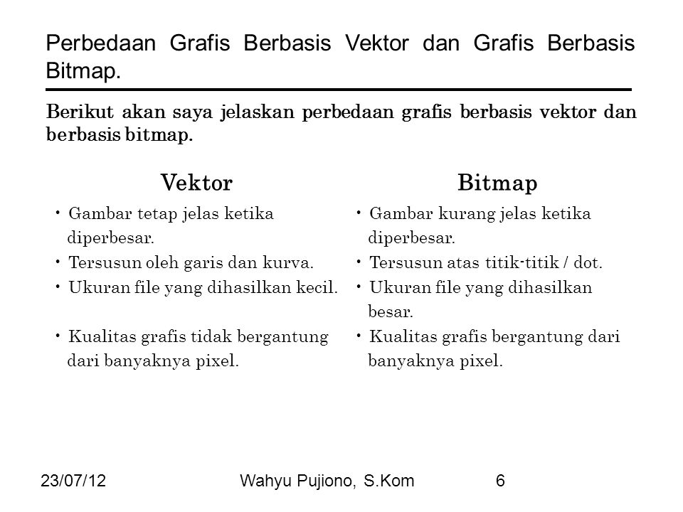 Detail Tuliskan Perbedaan Desain Grafis Berbasis Vektor Dan Bitmap Nomer 36