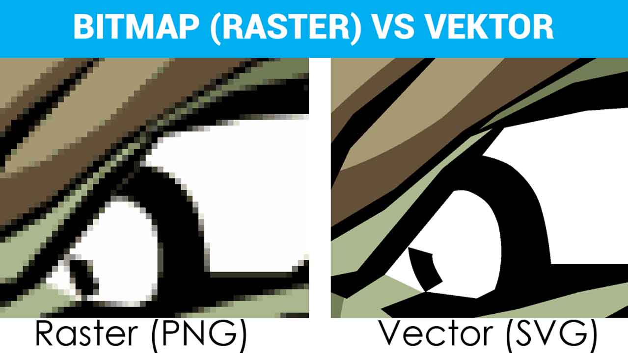 Detail Tuliskan Perbedaan Desain Grafis Berbasis Vektor Dan Bitmap Nomer 6