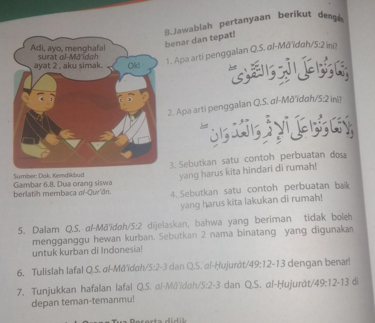 Detail Tuliskan Surat Al Maidah Ayat 3 Beserta Artinya Nomer 47