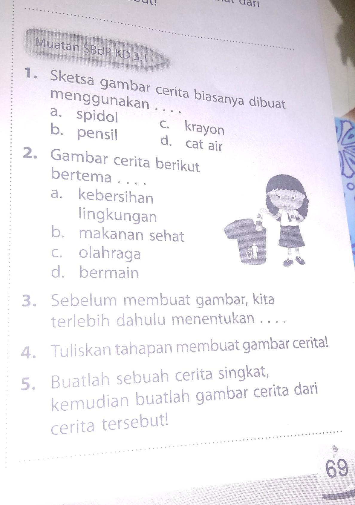 Detail Tuliskan Tahapan Membuat Gambar Cerita Nomer 11