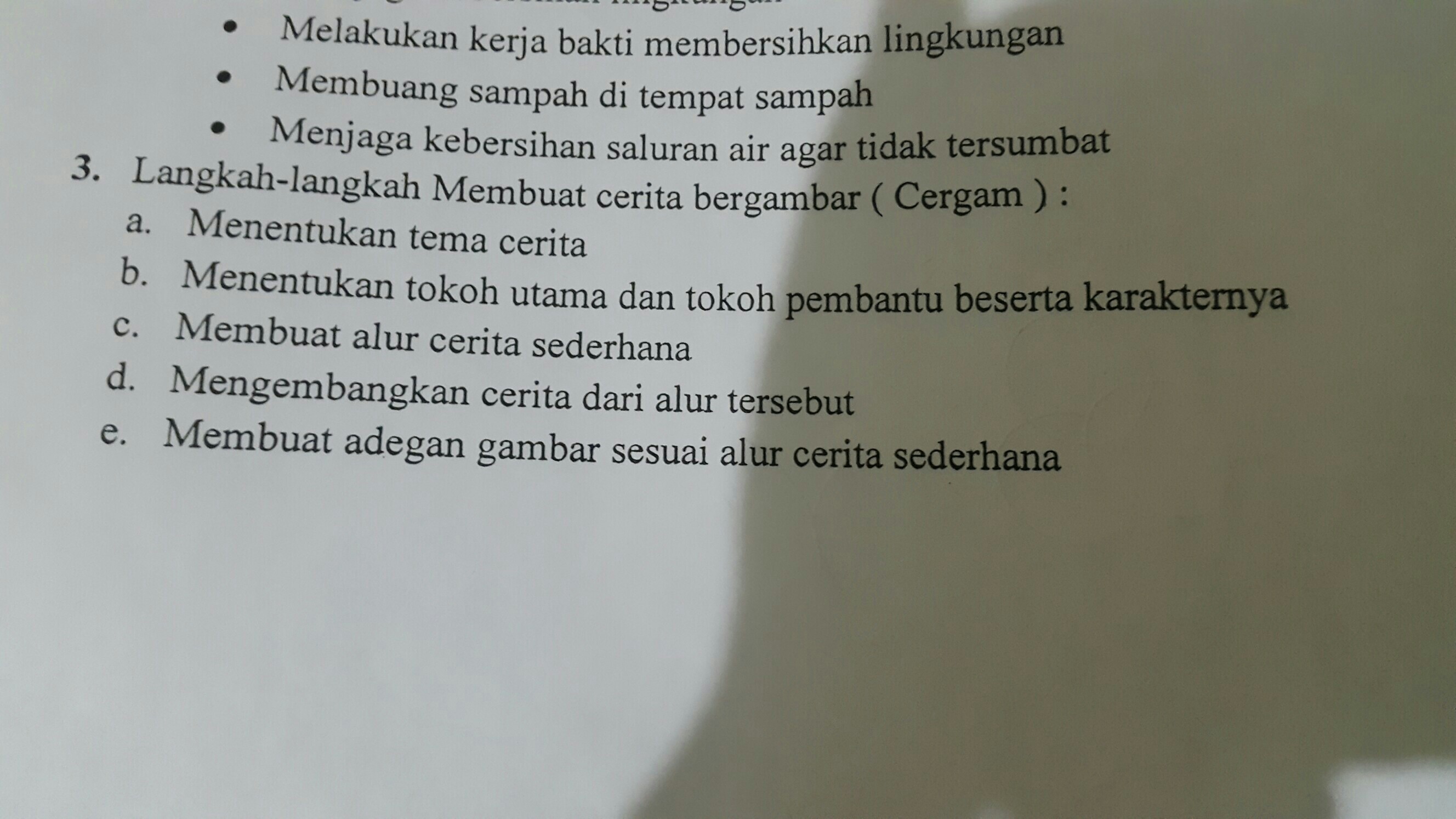 Detail Tuliskan Tahapan Membuat Gambar Cerita Nomer 3