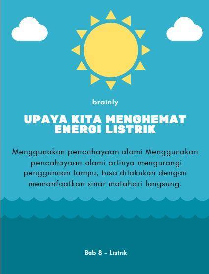 Detail Tuliskan Tiga Contoh Tindakan Hemat Energi Nomer 37