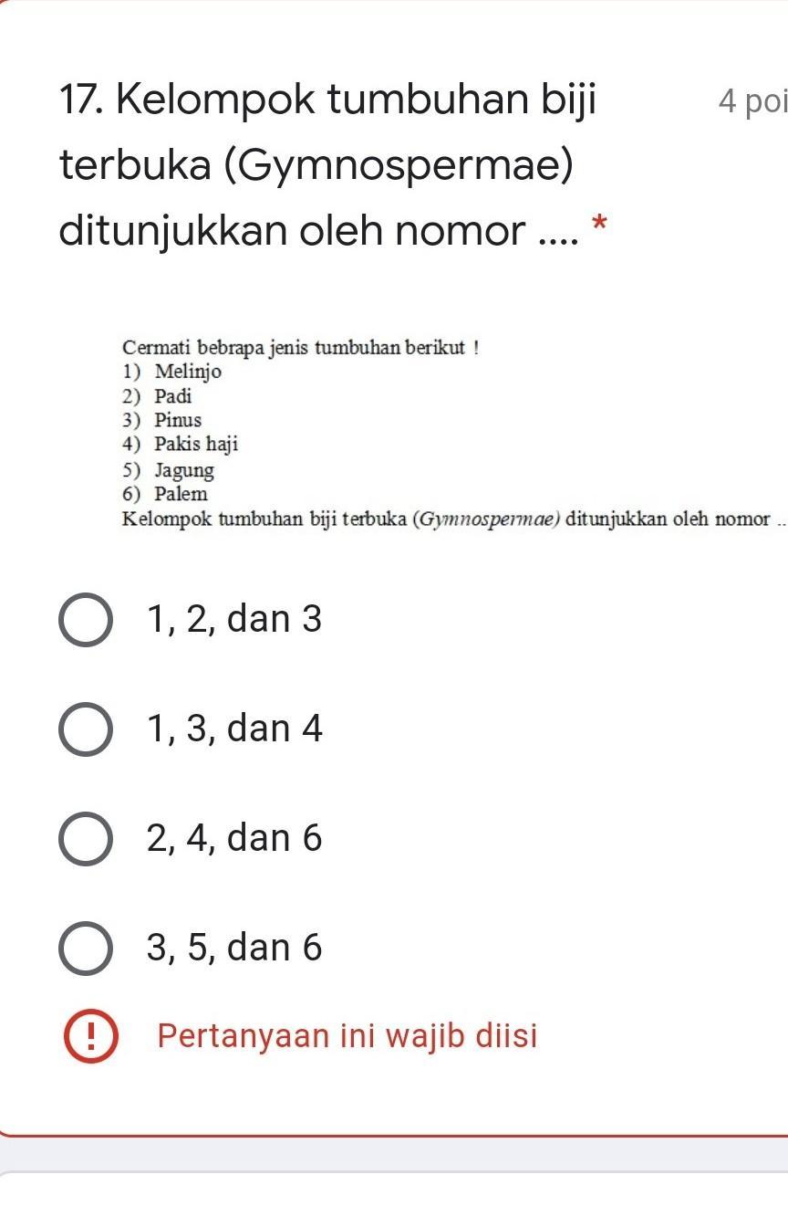 Detail Tumbuhan Berbiji Terbuka Adalah Nomer 28