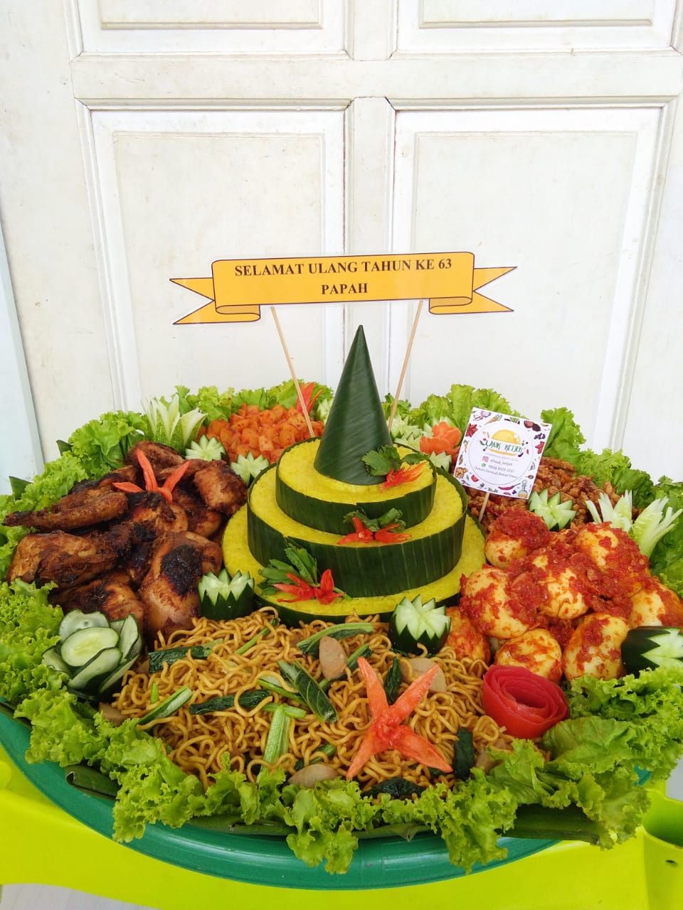 Detail Tumpeng Ucapan Ulang Tahun Nomer 7