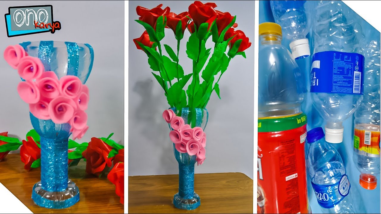 Tutorial Cara Membuat Vas Bunga Yang Mudah - KibrisPDR