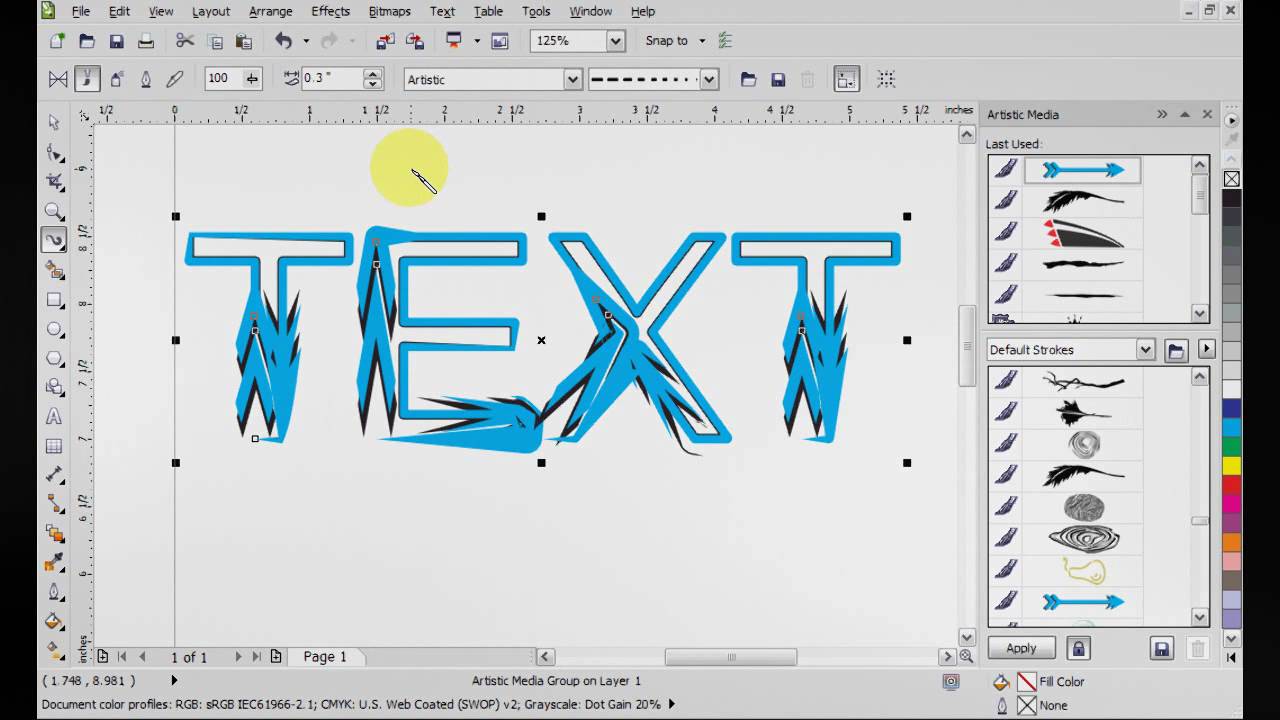 Detail Tutorial Desain Corel Draw Nomer 4