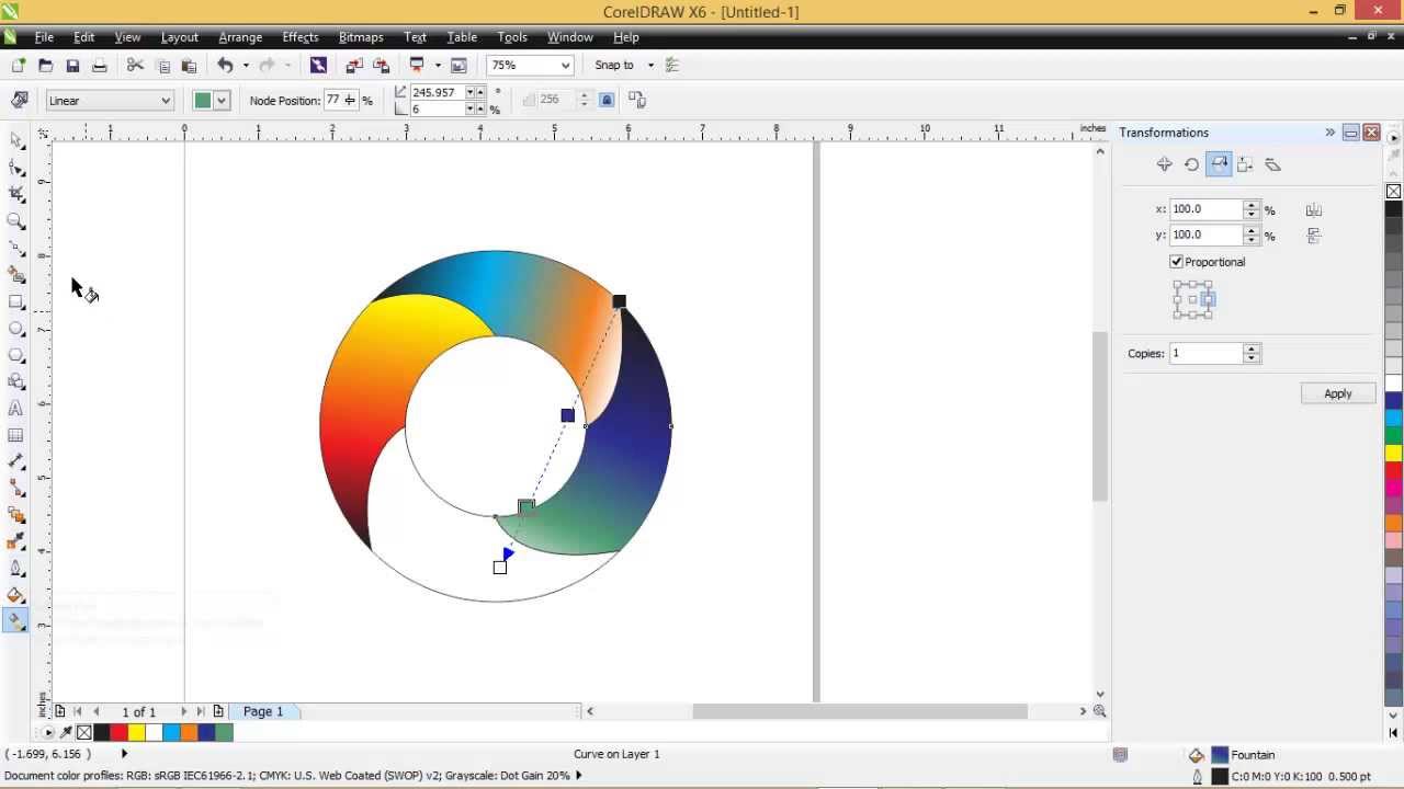 Tutorial Desain Grafis Corel Draw X6 - KibrisPDR