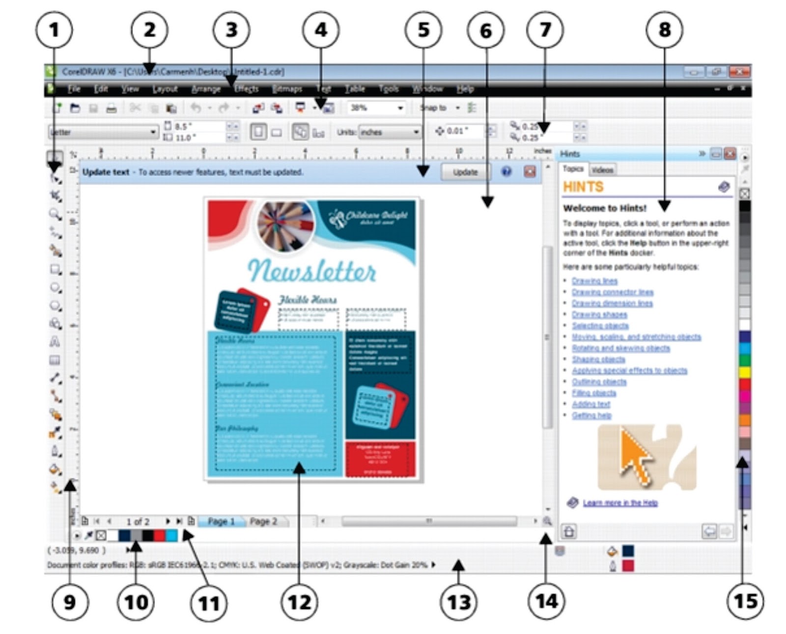 Detail Tutorial Desain Grafis Corel Draw X6 Nomer 36