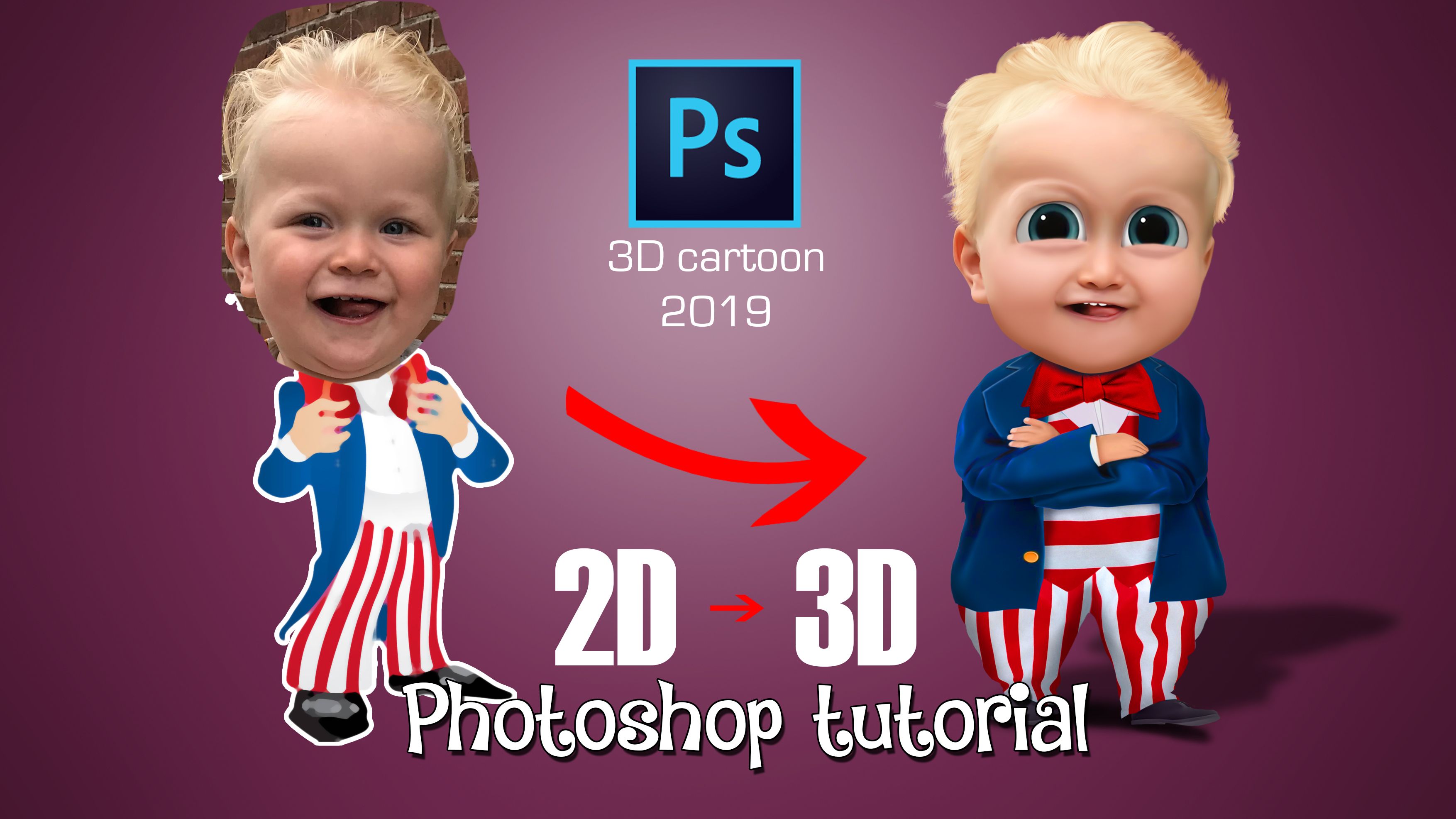 Detail Tutorial Foto 3d Photoshop Nomer 34