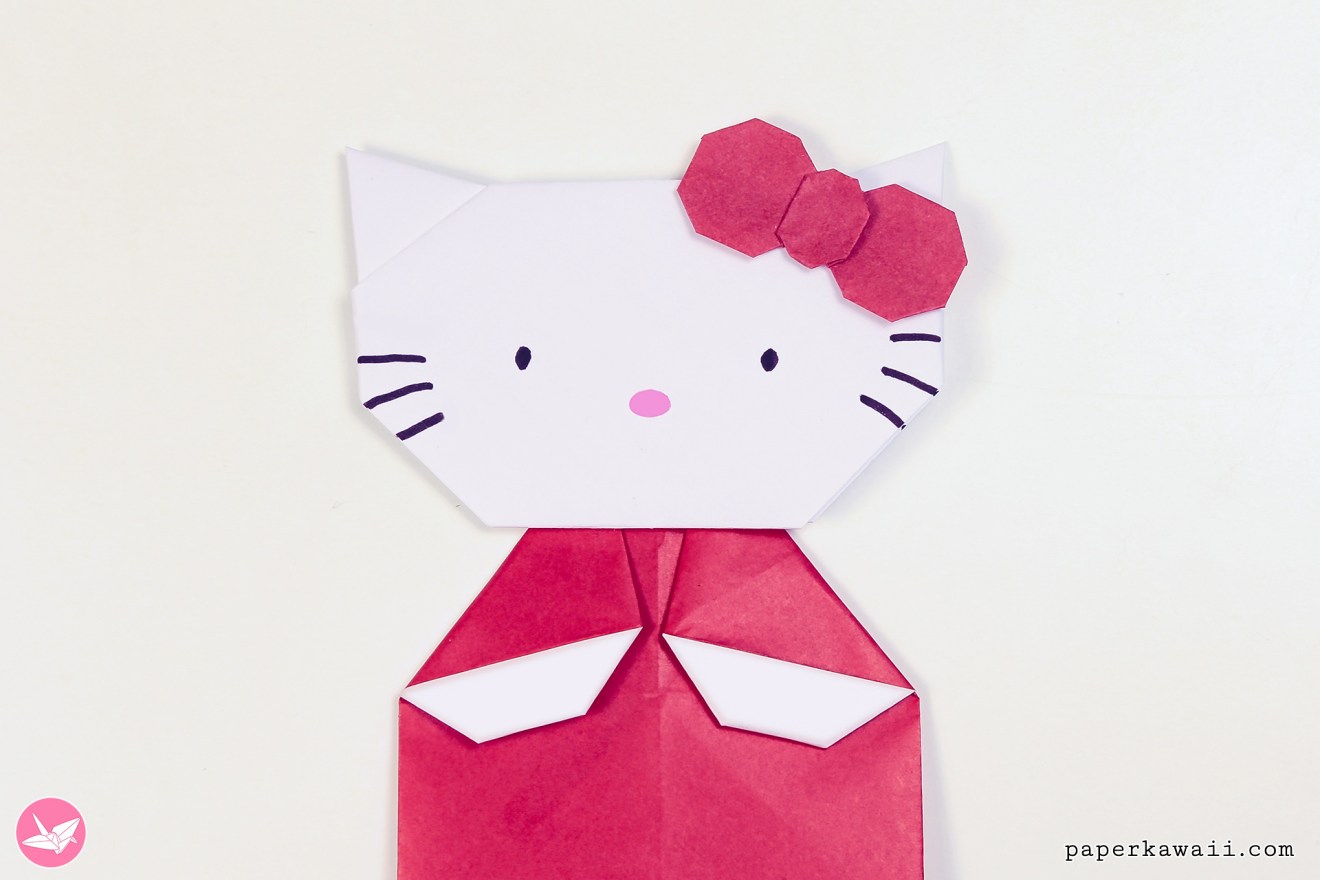 Detail Tutorial Gambar Hello Kitty Nomer 16