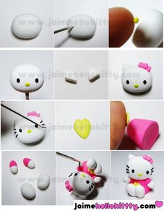 Detail Tutorial Gambar Hello Kitty Nomer 23