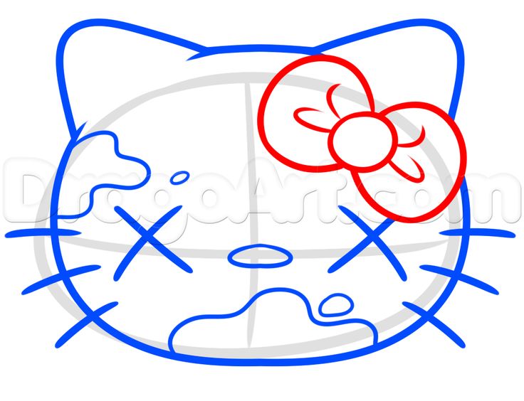 Detail Tutorial Gambar Hello Kitty Nomer 46