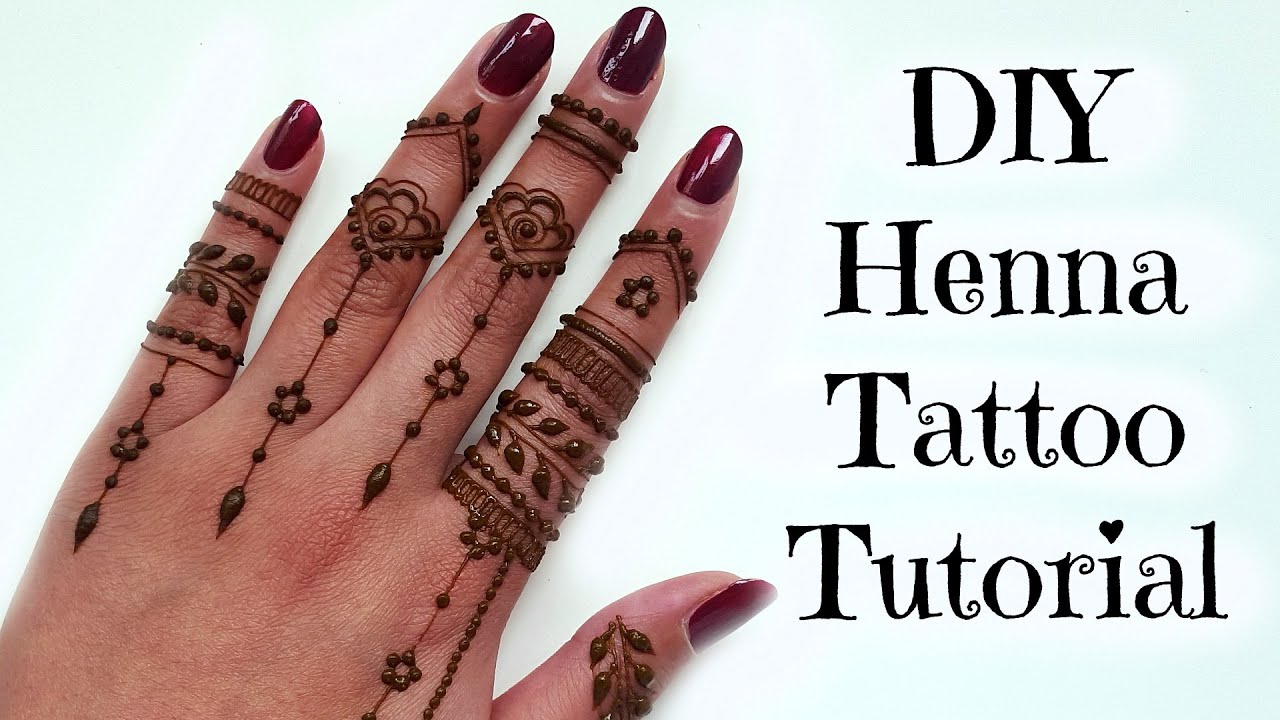 Detail Tutorial Henna Simple Nomer 10