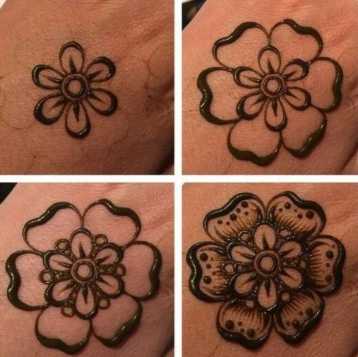 Detail Tutorial Henna Simple Nomer 27