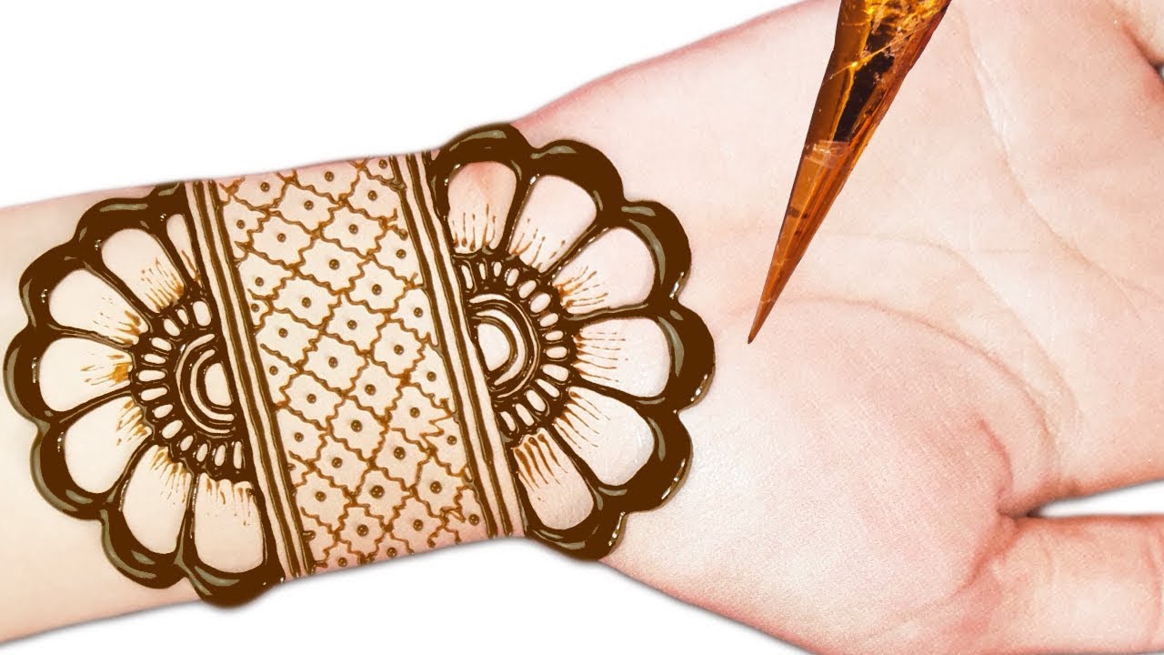 Detail Tutorial Henna Simple Nomer 30