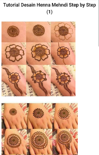 Detail Tutorial Henna Simple Nomer 34