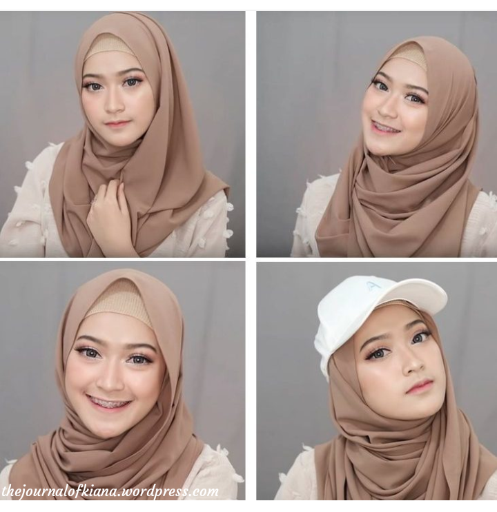 Detail Tutorial Hijab Buat Lebaran Nomer 17