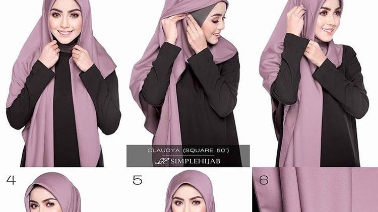 Detail Tutorial Hijab Buat Lebaran Nomer 20