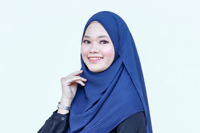 Detail Tutorial Hijab Buat Lebaran Nomer 42