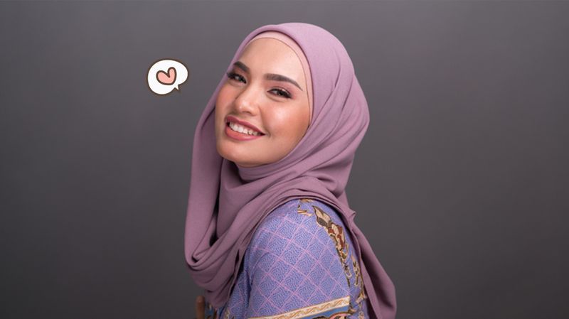 Detail Tutorial Hijab Buat Lebaran Nomer 48