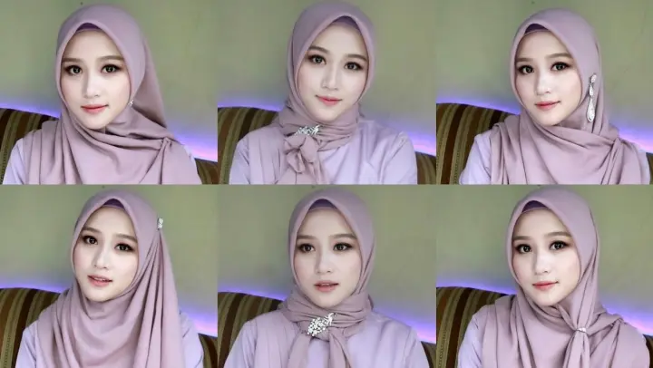 Detail Tutorial Hijab Kekinian Simple Nomer 11