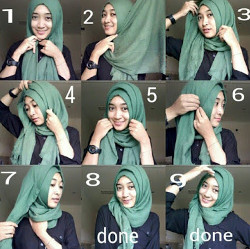 Detail Tutorial Hijab Kekinian Simple Nomer 16