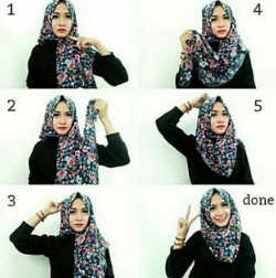 Detail Tutorial Hijab Kekinian Simple Nomer 24