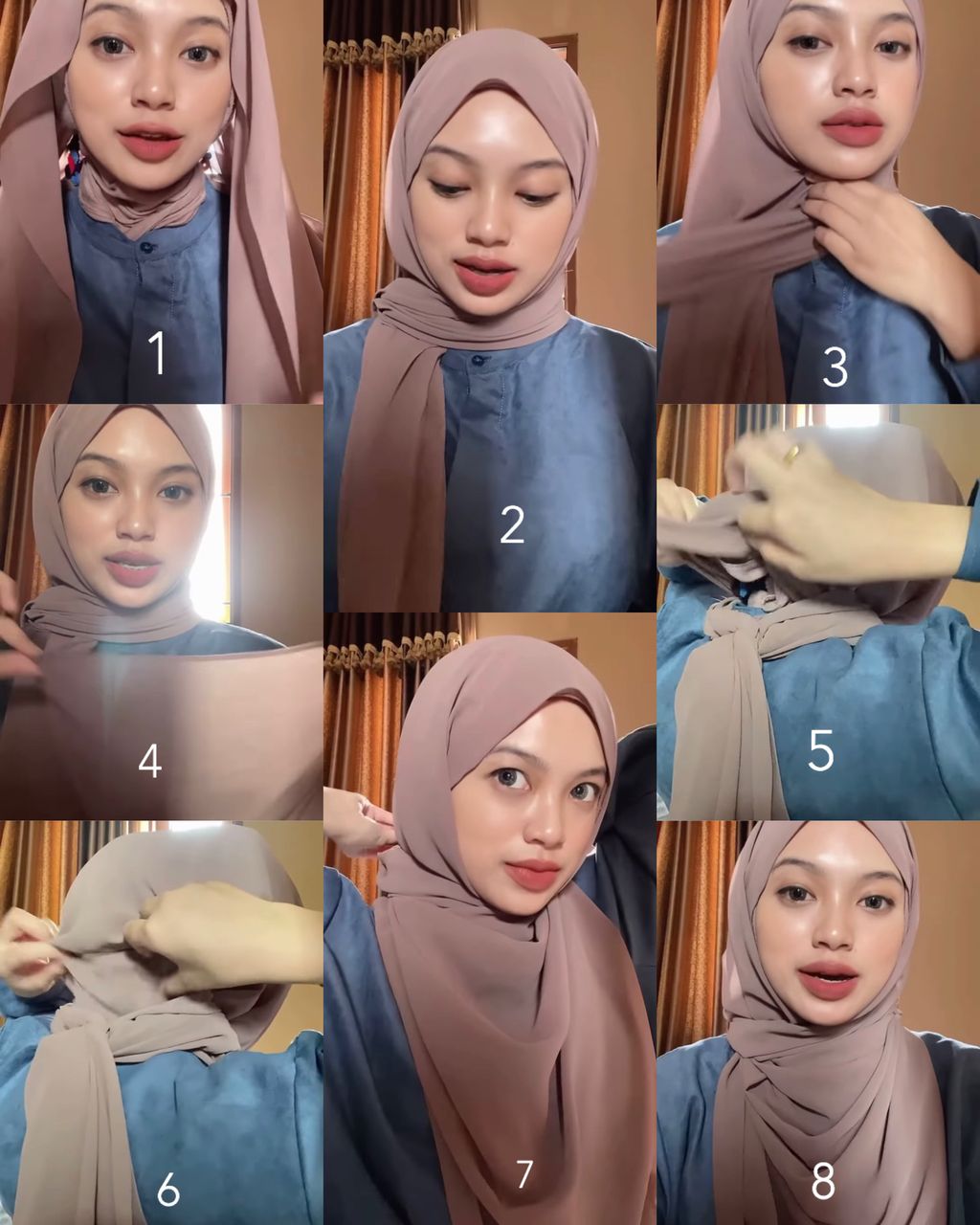 Detail Tutorial Hijab Kekinian Simple Nomer 45