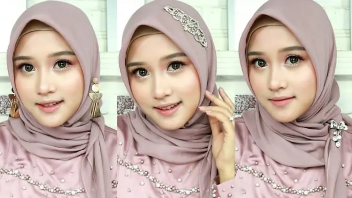 Detail Tutorial Hijab Kekinian Simple Nomer 46