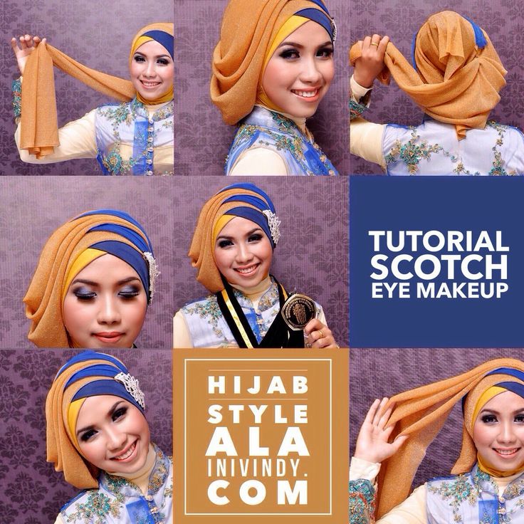 Detail Tutorial Hijab Kombinasi Nomer 14