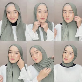 Detail Tutorial Hijab Lebaran Nomer 38