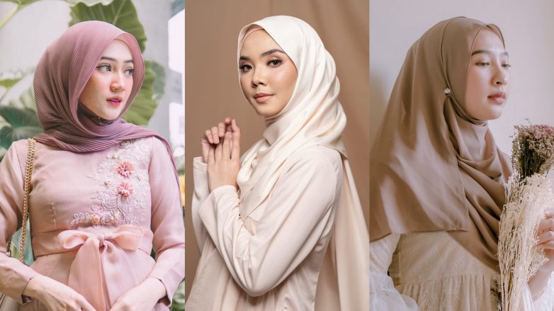 Detail Tutorial Hijab Panjang Simple Nomer 29