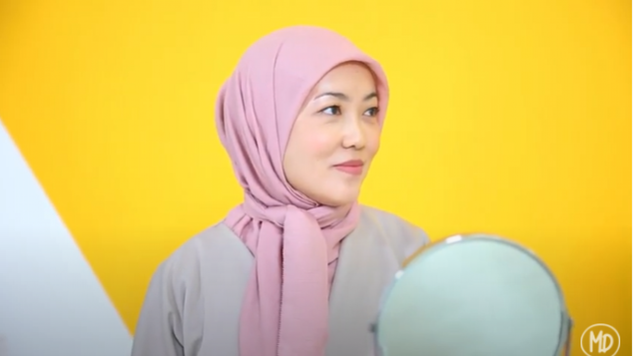 Detail Tutorial Hijab Panjang Simple Nomer 51