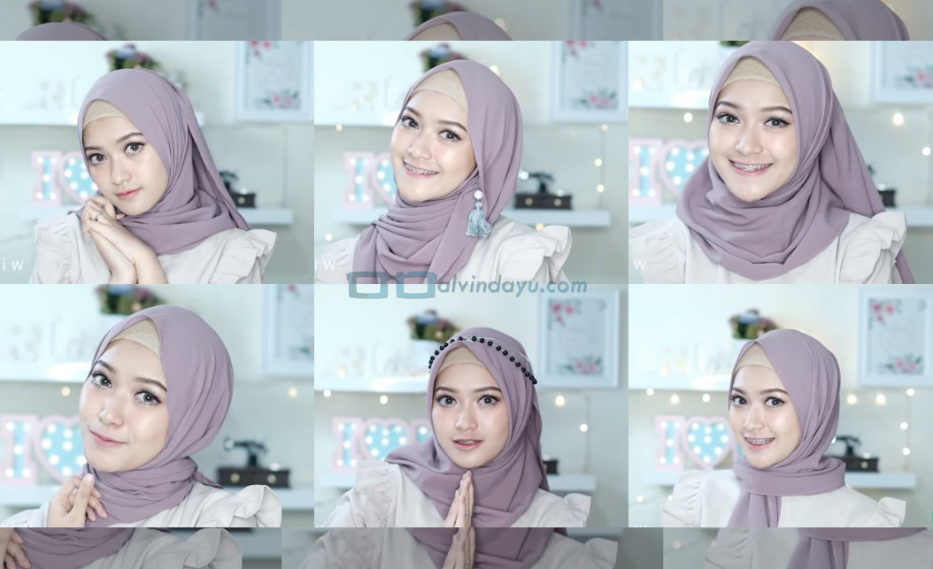 Detail Tutorial Hijab Tunangan Nomer 29