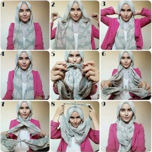 Detail Tutorial Hijab Untuk Lebaran Nomer 13