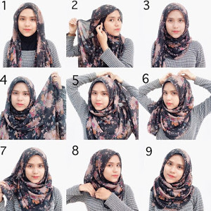 Detail Tutorial Hijab Untuk Lebaran Nomer 27