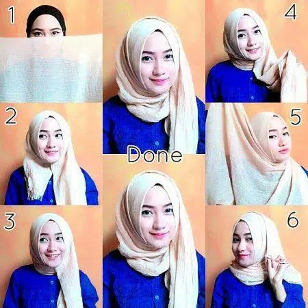 Tutorial Kerudung Panjang - KibrisPDR