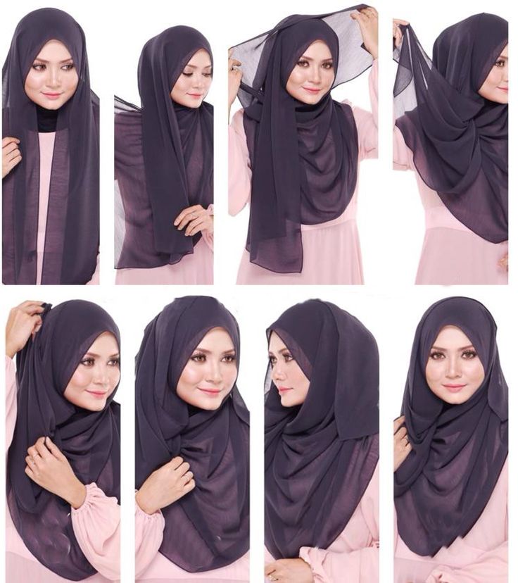 Detail Tutorial Kerudung Panjang Nomer 20