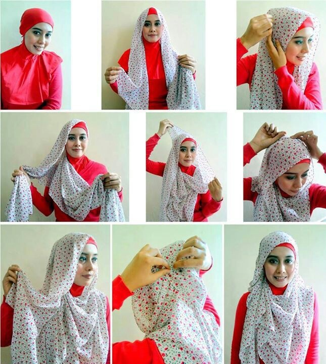 Detail Tutorial Kerudung Panjang Nomer 36