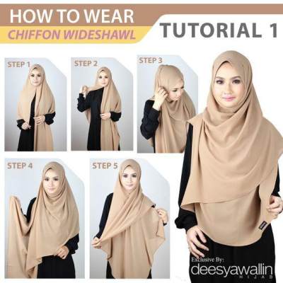 Detail Tutorial Kerudung Panjang Nomer 37