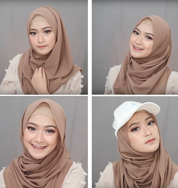 Detail Tutorial Kerudung Panjang Nomer 6