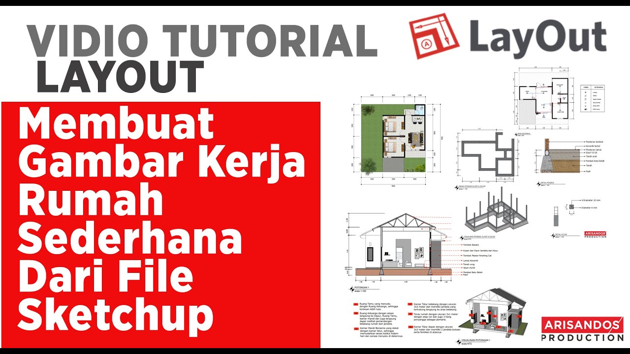 Detail Tutorial Layout Sketchup Bahasa Indonesia Nomer 12